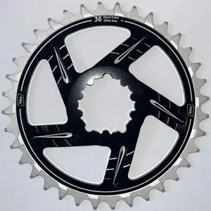 COROA ICTUS DIRECT OFFSET 3MM 36 DENTES PRETA (Compativel Sram)
