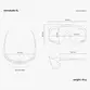 OCULOS SCICON AEROSHADE XL BRANCO LENTE BRONZ