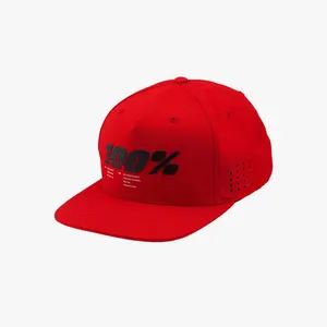 BONÉ 100% DRIVE (IMPORTADO) VERMELHO