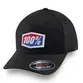 BONE 100% OFFICIAL FLEX FIT (IMPORTADO) PRETO P/M