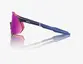 ÓCULOS 100% HYPERCRAFT XS - SATIN STORM METALLIC - PURPLE MIRROR