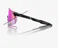 OCULOS 100% HYPERCRAFT - GLOSS BLACK - PHOTOCHROMIC PURPLE MIRROR