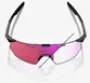 ÓCULOS 100% HYPERCRAFT SQ - GLOSS BLACK - PHOTOCHROMIC PURPLE MIRROR
