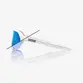 ÓCULOS 100% S2 - BASTILLE LE - PEARL WHITE GLITTER - BLUE MIRROR PHOTOCHROMIC PRETO
