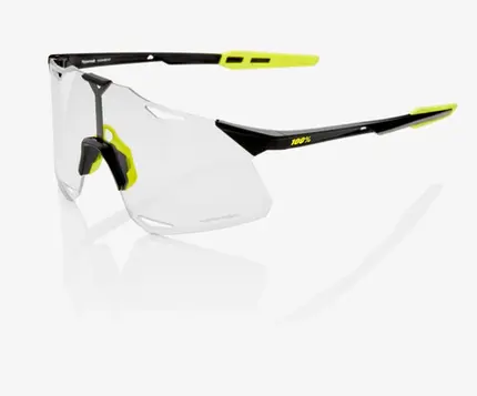 ÓCULOS 100% HYPERCRAFT - GLOSS BLACK - PHOTOCHROMIC LENS PRETO