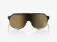 OCULOS 100% S2 - GLOSS BLACK HAVANA - SOFT GOLD MIRROR PRETO