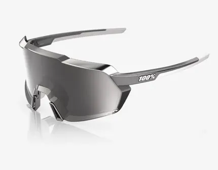 ÓCULOS 100% KORBIN - GLOSS BLACK CHROME - HIPER SILVER MIRROR PRETO