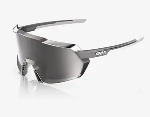 ÓCULOS 100% KORBIN - GLOSS BLACK CHROME - HIPER SILVER MIRROR PRETO