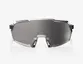 ÓCULOS 100% KORBIN - GLOSS BLACK CHROME - HIPER SILVER MIRROR PRETO
