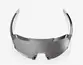 ÓCULOS 100% KORBIN - GLOSS BLACK CHROME - HIPER SILVER MIRROR PRETO