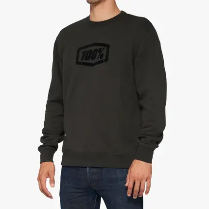 MOLETOM 100% AVALANCHE CREWNECK PRETO