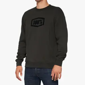 MOLETOM 100% AVALANCHE CREWNECK PRETO