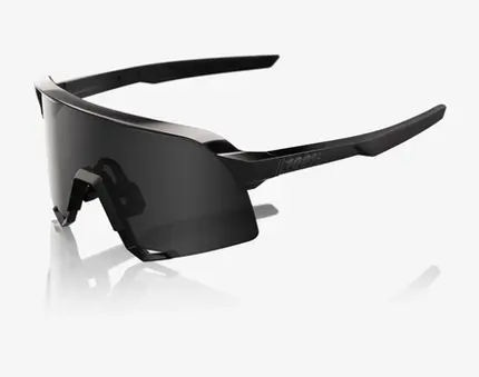 ÓCULOS 100% S3 - GLOSS BLACK MATTE BLACK - BLACK MIRROR PRETO