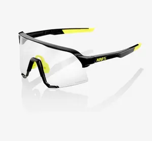 ÓCULOS 100% S3 - GLOSS BLACK - PHOTOCHROMIC LENS