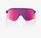 ÓCULOS 100% S3 - SATIN STORM METALLIC - PURPLE MIRROR PRETO