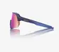 ÓCULOS 100% S3 - SATIN STORM METALLIC - PURPLE MIRROR PRETO