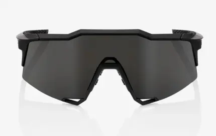 OCULOS 100% SPEEDCRAFT - MATTE BLACK GLOSS BLACK - BLACK MIRROR