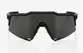 ÓCULOS 100% SPEEDCRAFT - MATTE BLACK GLOSS BLACK - BLACK MIRROR PRETO