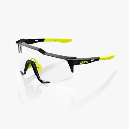 OCULOS 100% SPEEDCRAFT - GLOSS BLACK - PHOTOCHROMIC LENS