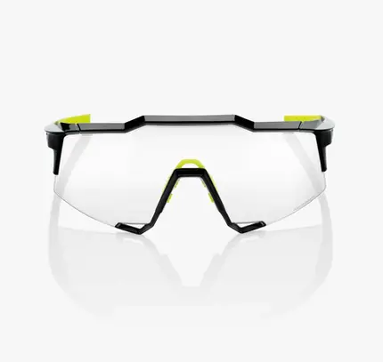 ÓCULOS 100% SPEEDCRAFT SL - GLOSS BLACK - PHOTOCHROMIC LENS