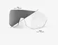 ÓCULOS 100% S2 - SOFT TACT COOL GREY - PHOTOCHROMIC LENS