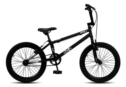 BICICLETA PRO-X SERIE 5 PRETO METAL AD. BRANCO