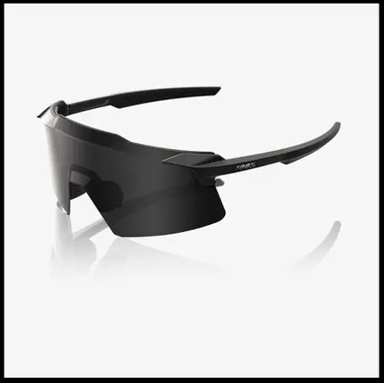 ÓCULOS 100% AEROCRAFT - MATTE BLACK - BLACK MIRROR