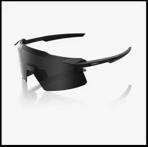 ÓCULOS 100% AEROCRAFT - MATTE BLACK - BLACK MIRROR