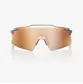 ÓCULOS 100% AEROCRAFT - SOFT TACT GREY - HIPER COPPER MIRROR