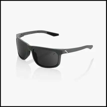OCULOS 100% HAKAN - SOFT TACT COOL GREY - SMOKE LENS