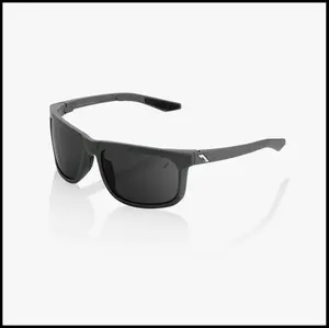 OCULOS 100% HAKAN - SOFT TACT COOL GREY - SMOKE LENS