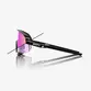 OCULOS 100% SLENDALE - GLOSS BLACK - PHOTOCHROMIC PURPLE MIRROR