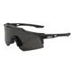ÓCULOS 100% SPEEDCRAFT XS - SOFT TACT BLACK - SMOKE LENS