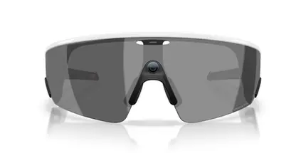 ÓCULOS OAKLEY META VANGUARD - Lentes  pretas Prizm  , armação branca