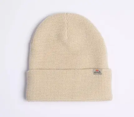 FLAG GRAPHIC WAFFLE FOLD BEANIE