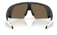 ÓCULOS OAKLEY META VANGUARD - Lentes prizm rose gold ,  Armação white