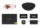 ÓCULOS OAKLEY META VANGUARD - Lentes prizm rose gold ,  Armação white
