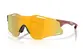 ÓCULOS OAKLEY CYBR ZERO - Lentes prizm 24k ,  Armação matte iron red