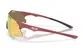 ÓCULOS OAKLEY CYBR ZERO - Lentes prizm 24k ,  Armação matte iron red