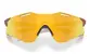 ÓCULOS OAKLEY CYBR ZERO - Lentes prizm 24k ,  Armação matte iron red