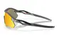 ÓCULOS OAKLEY RADAR® PLATE Lentes prizm ruby ,  Armação grey