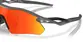 ÓCULOS OAKLEY RADAR® PLATE Lentes prizm ruby ,  Armação grey