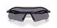 ÓCULOS OAKLEY RADAR PLATE -Lentes prizm grey ,  Armação matte black