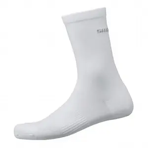MEIA SHIMANO PERFORMANCE CANO ALTO UNISSEX - BRANCA