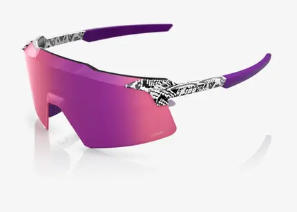 OCULOS 100% AEROCRAFT LE ELLY 3 WHITE VENOM - PURPLE MIRROR LENS