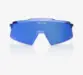 OCULOS 100% AEROCRAFT LE RBH GLOSS BLUE HOLOGRAPHIC - HIPER ROYAL BLUE MIRROR LENS