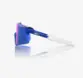 OCULOS 100% AEROCRAFT LE RBH GLOSS BLUE HOLOGRAPHIC - HIPER ROYAL BLUE MIRROR LENS