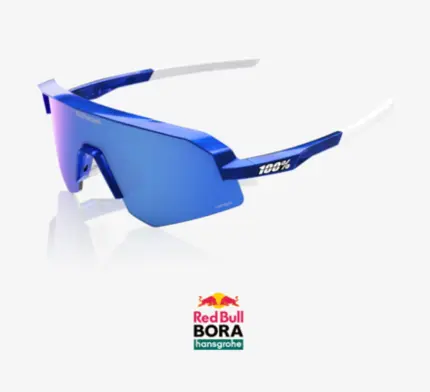 ÓCULOS 100% SLENDALE SL RBH GLOSS BLUE HOLOGRAPHIC- HIPER ROYAL BLUE MIRROR LENS