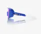 ÓCULOS 100% SLENDALE SL RBH GLOSS BLUE HOLOGRAPHIC- HIPER ROYAL BLUE MIRROR LENS